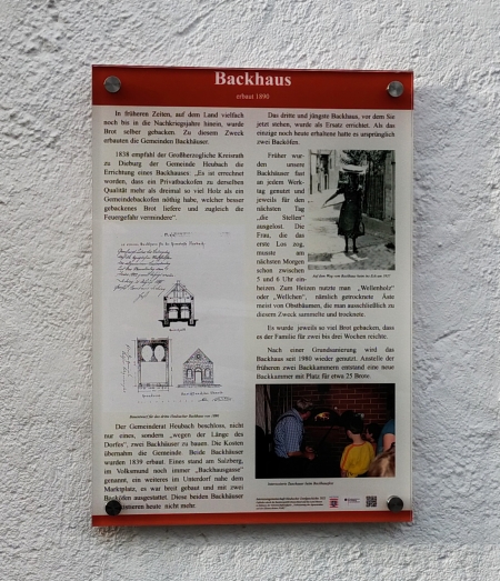 Ortsrundgang Backhaus Tafel