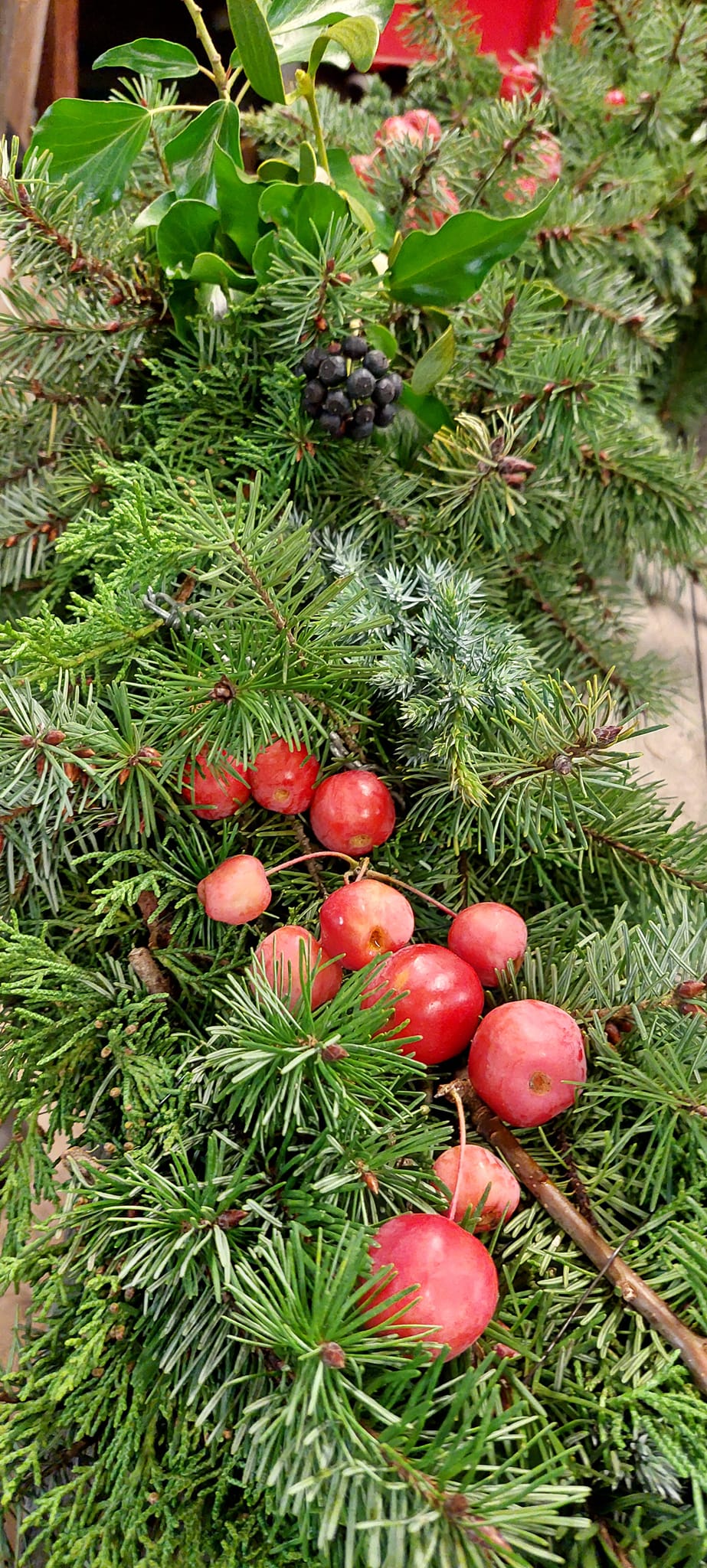 Adventskranz im Detail