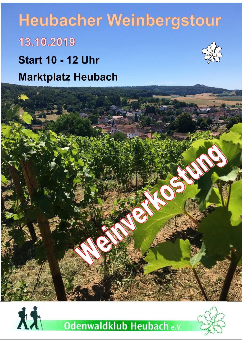 Weinbergstour 2019